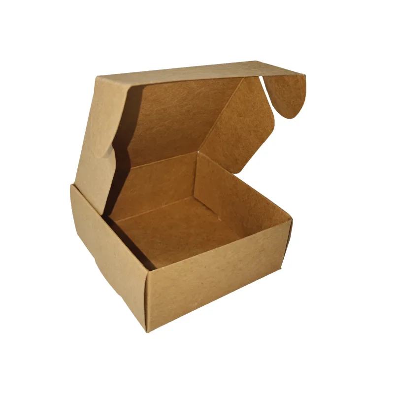 Paper Wedding Favor Gift Box Kraft Paper Cookies Candy PVC Windows Boxes Birthday Party Supply Accessories Packaging Box