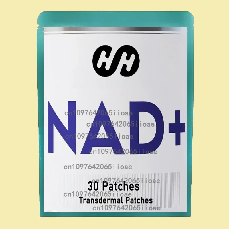 NAD+ Boosting Transdermal Patches 30 Count with NR Resveratrol Turmeric & Quercetin for Cellular Repair Healthy Aging