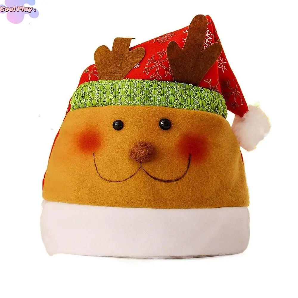 

Большая уличная одежда для мужчин, шапочки, плюшевые шарики Skullies, мультяшная плюшевая шапка, Рождественская шапка Санта-Клауса, корейская зимняя шапка