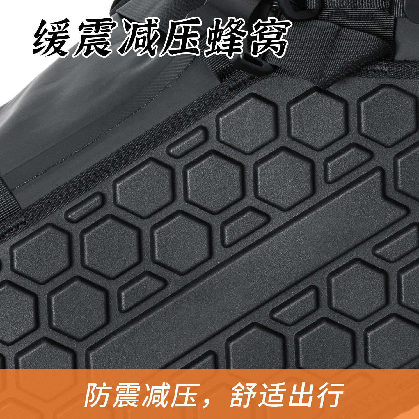 MJW 28L motorcycle outdoor riding multi-functional waterproof side bag large capacity rear bag with reflective and anti-scalding