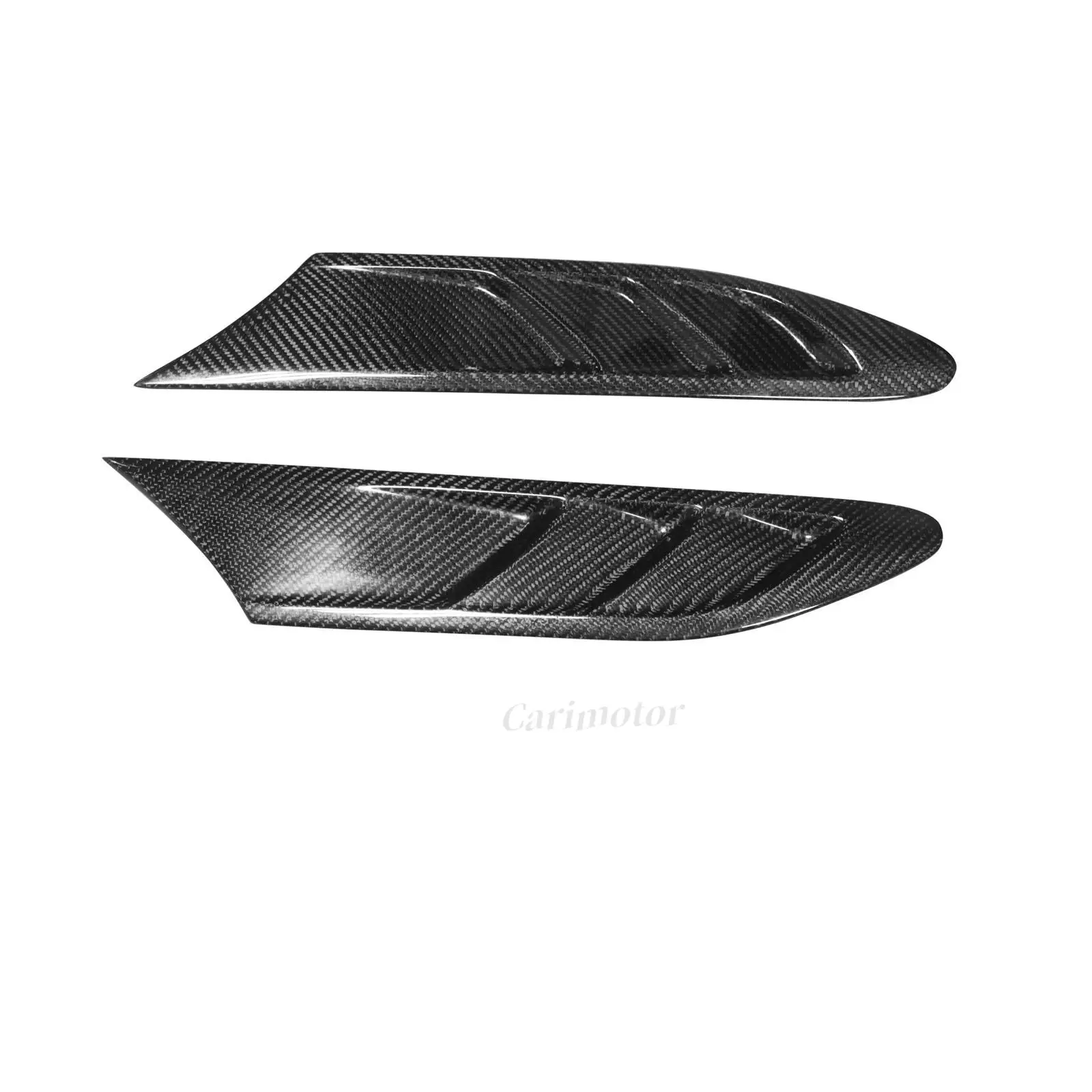 Dry Black Real Carbon Fiber For 2012-2020 Subaru BRZ Toyota 86 Scion FR-S Fender Fin Vent