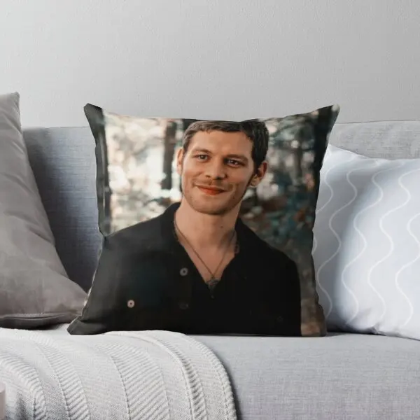 Cuddle With Klaus  Printing Throw Pillow Cover Case Fashion Waist Fashion Decor Throw Office Hotel Pillows not include One Side