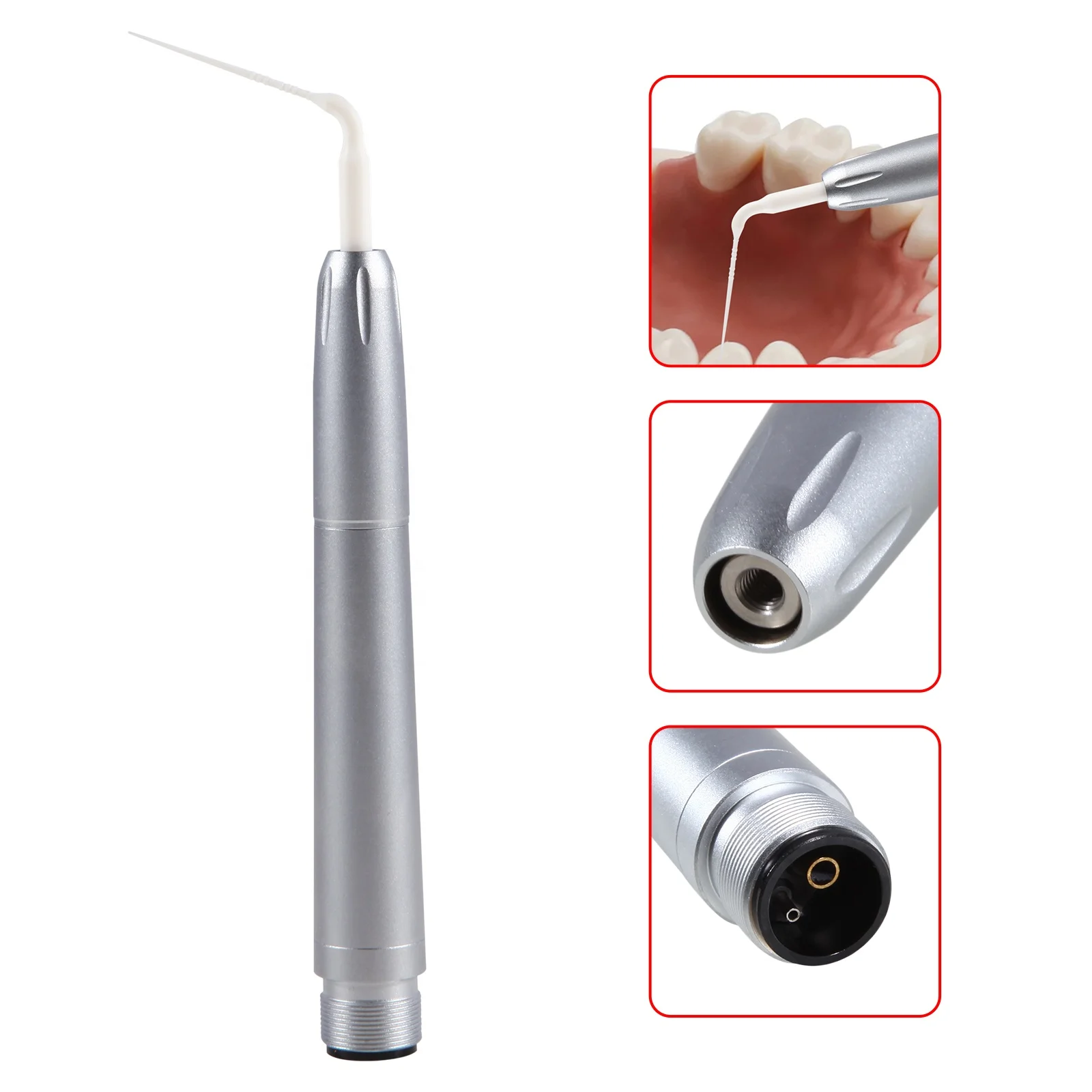 Hot Selling! den tal Endo Irrigation Tips Plastic 2 HolesRoot Canal Wash Air Sonic Handpiece For N-S-K K-A-V-O