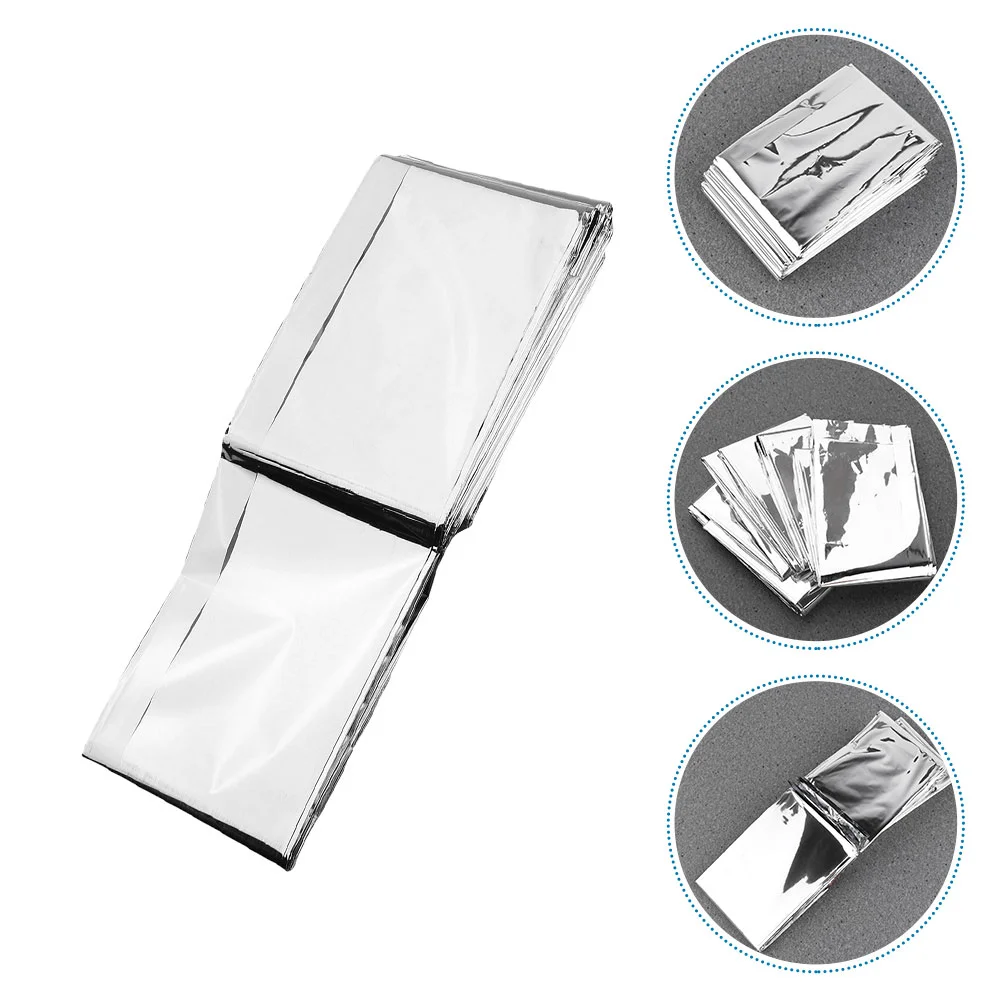 

6pcs Plant Garden Film Warm Films Garden Reflective Film Greenhouse Reflectors Gardening Tool Reusable Foldable