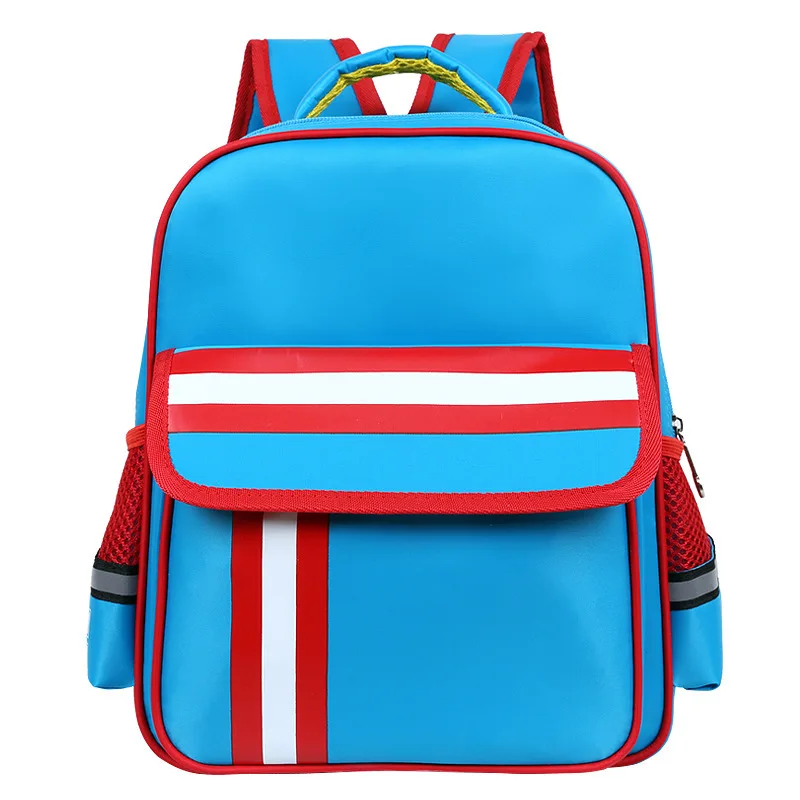 Saco de escola de jardim de infância Mochila de moda infantil 3-6 anos de idade Meninos e meninas simples Sacos de água à prova de respingos de grande capacidade