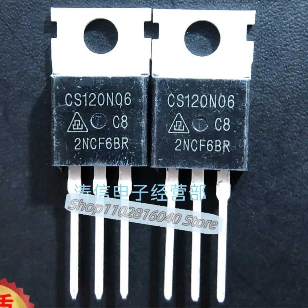 10PCS/Lot CS120N06  MOS 120A 60V  Best Quality Imported Original Spot