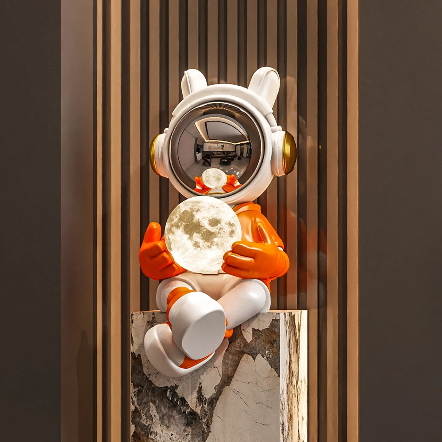 Home Decor Living room TV cabinet astronaut figurine Bluetooth speaker piggy bankstarry perfect housewarming gift