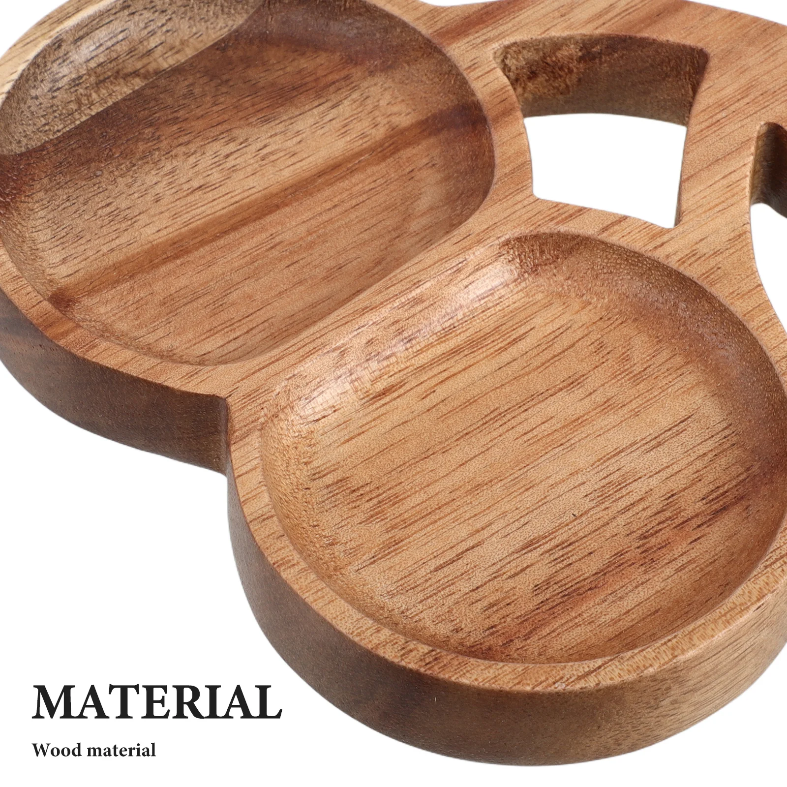 صينية خشبية على شكل كرز لوح تقديم متعدد الوظائف للمقبلات والجبن والفواكه والسوشي وأدوات مائدة المطبخ الطبيعية