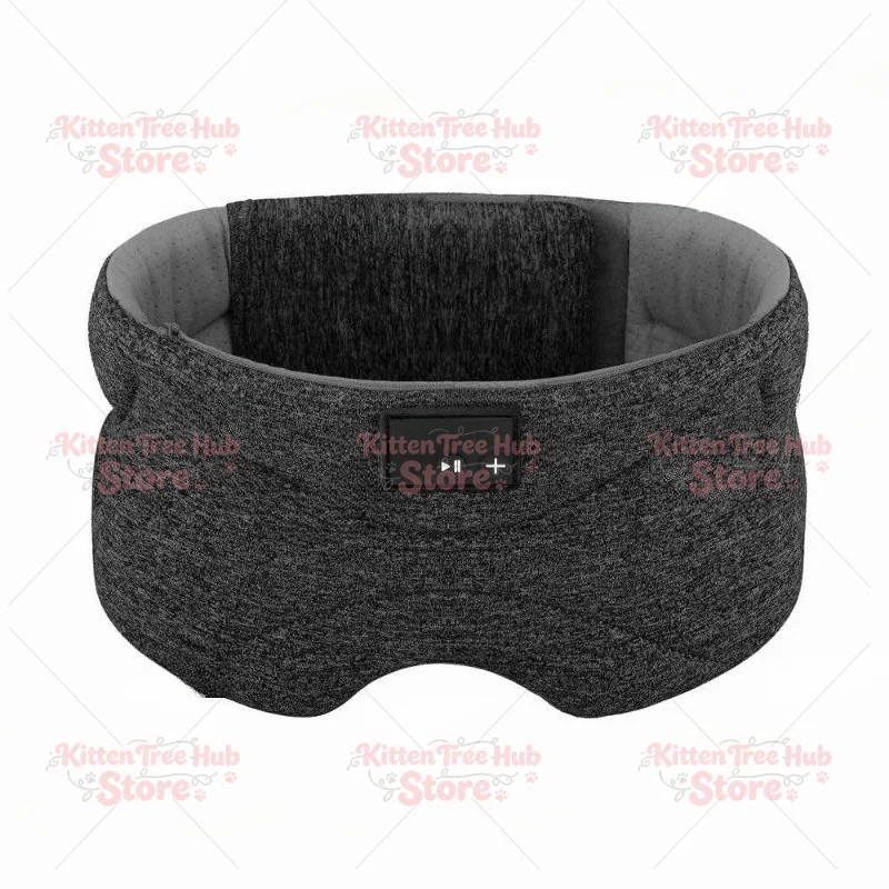 and built-in white noise sleep mask with thin speaker cooling fabric