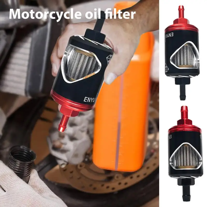 Jane-Filtre à carburant magnétique universel, verre PerConsiderAlloy, filtre à huile moteur, bain, accessoires de moto, pièce de rechange