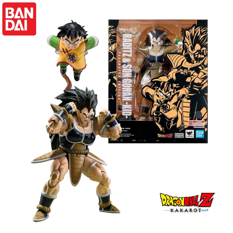 

In Stock! Original Dragon Ball Z S.H.F Tamashii SDCC Raditz&Gohan Set Exclusive Edition Action Anime Figures Models Toys Gfits