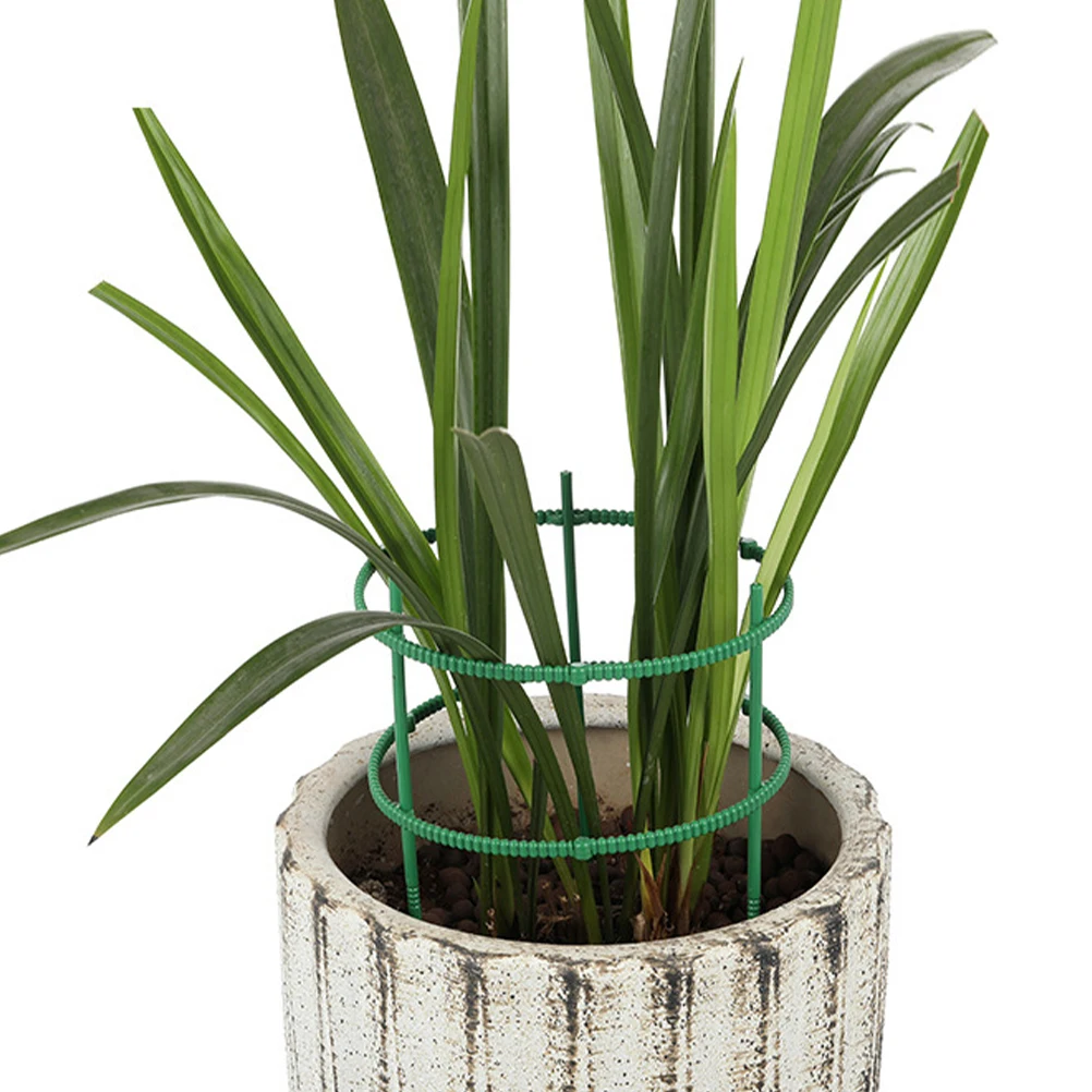 

15pcs Flower Stands Plant Support Stakes 20cm Diameter Grow Rings Gardening Supplies Stake Holder Flowers Supports
