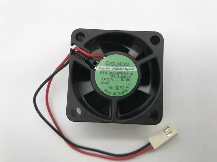 شحن مجاني الأصلي KDE0504PKV1-A 4020 5 فولت 0.8 واط 4 سنتيمتر التحكم في درجة الحرارة مروحة صامتة