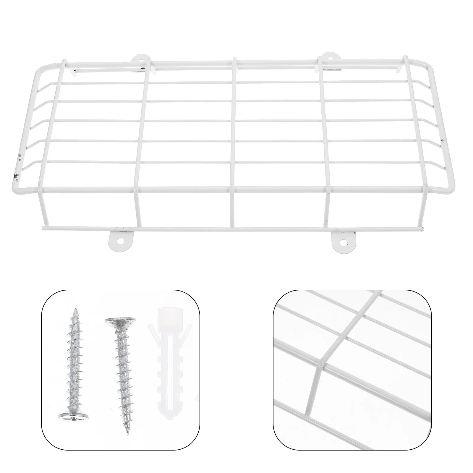 

Emergency Exit Light Cage Guard Wire Cover Fire Emergency LED Lamps Protective Ceiling Light Fixture Cover for Home Business