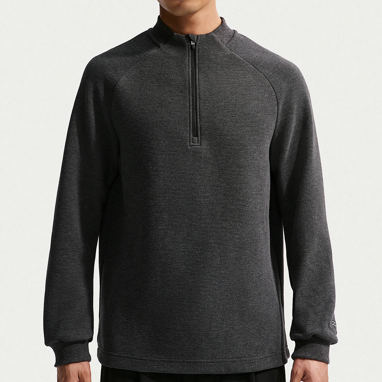 Nike Authentic Men's Stand Collar Knit Durable Golf Pullover IB0304-010