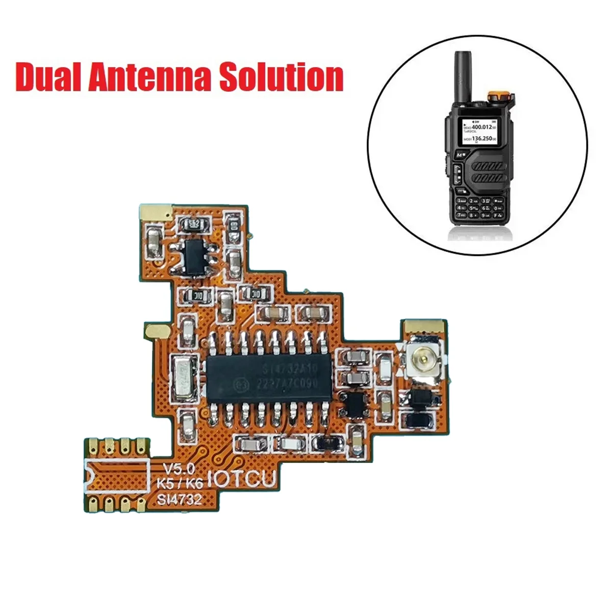 SI4732 V5.0 FPC Modification Module for K5 K6 HF Shortwave Full Band Reception/Single Sideband Reception