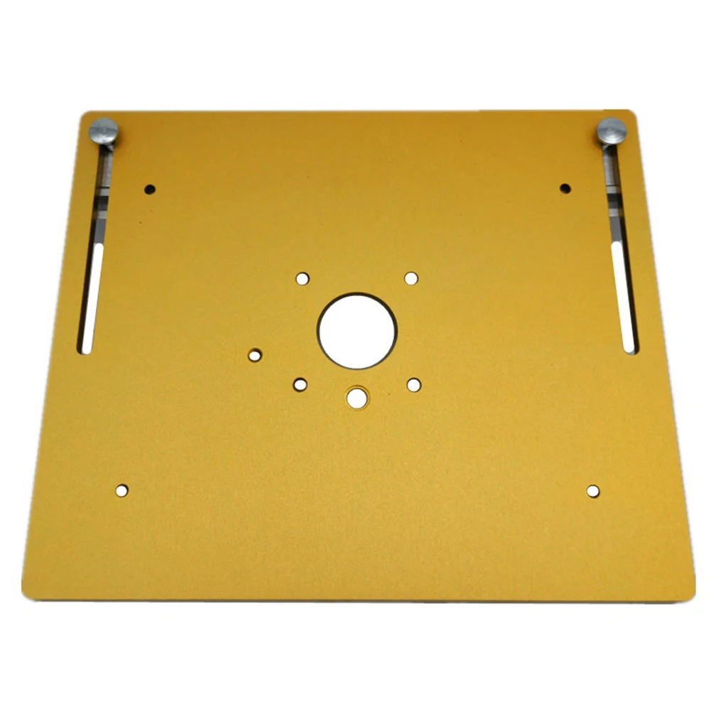 Router Tabela Inserir Placa Miter Gauge para Bancos De Madeira, Serra De Mesa, Aparador Multifuncional, Máquina De Gravura-Ouro