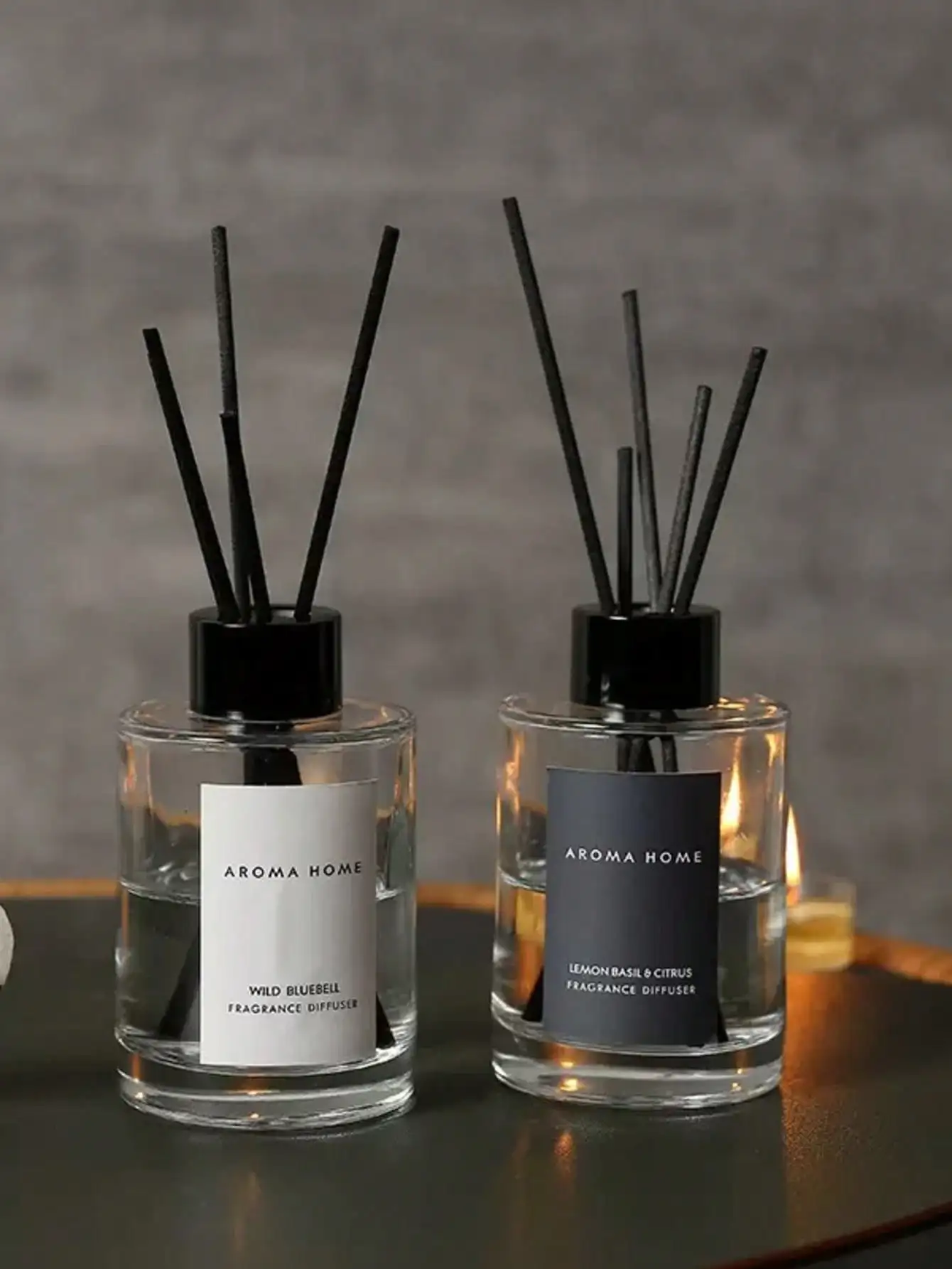 

120ml Grey Scented Air Freshener, Long-Lasting Fragrance For Bedroom, Home, Car, Bathroom, Odor Eliminator