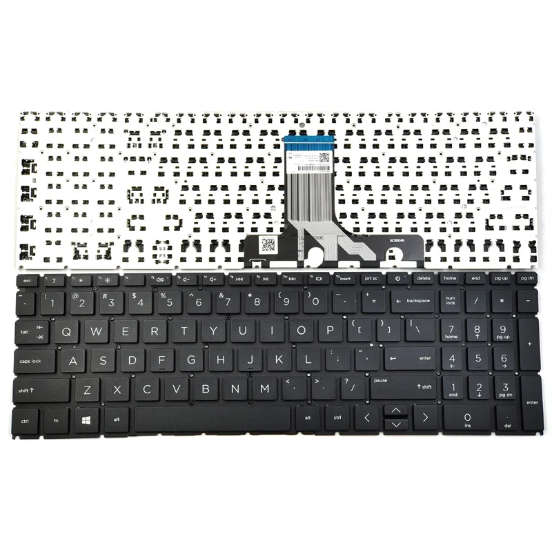 New For HP 15-EG 15-EG0003CA 15-EG0010NR 15-EG0015CL 15-EG0021NR 15-EG0025CL Laptop Keyboard US Black Without Backlit