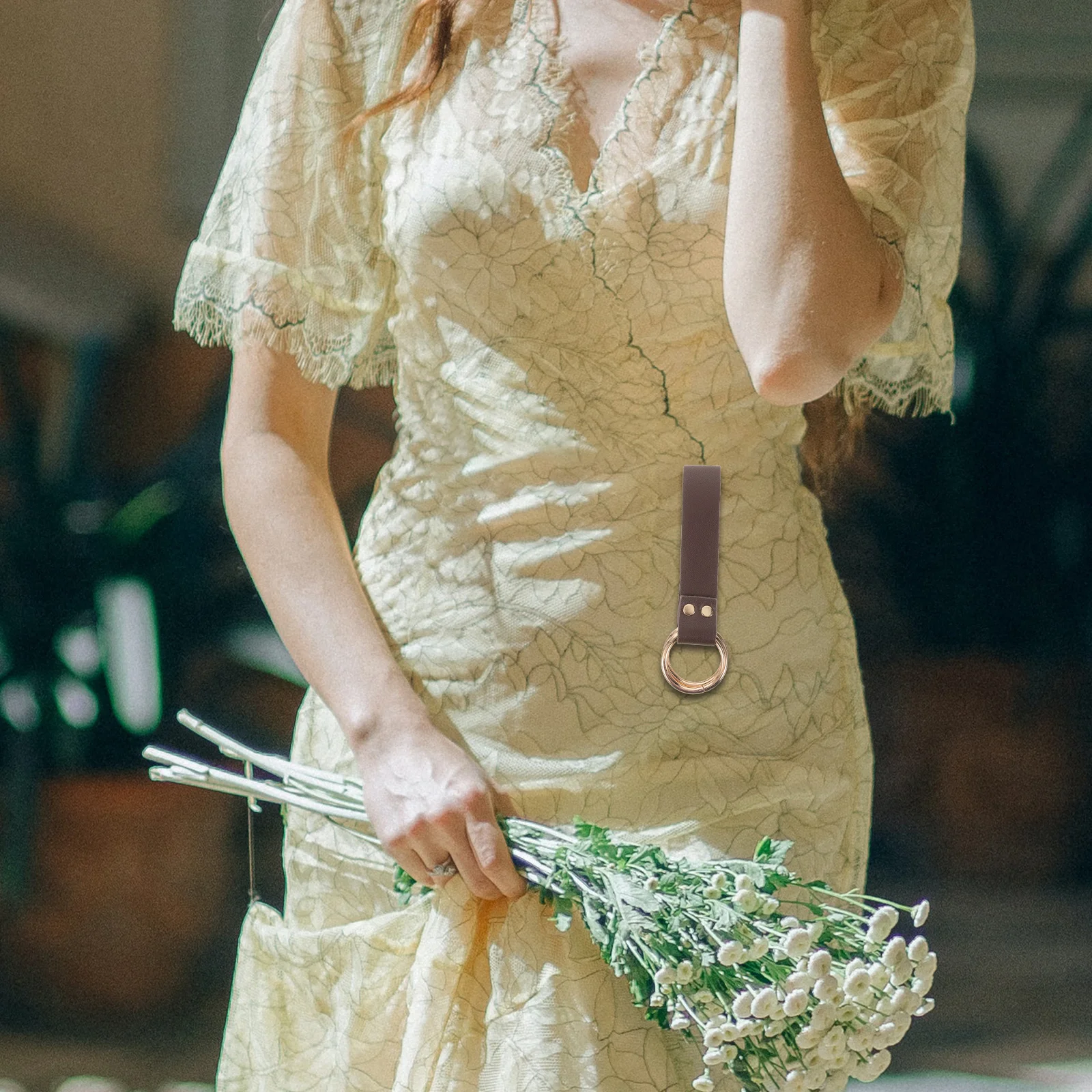 حلقة مزدوجة مشبك خمر حزام معدني السحابة لفستان التنورة المشي لمسافات طويلة التخييم في الهواء الطلق الرجعية حلقات مزدوجة المشبك #3