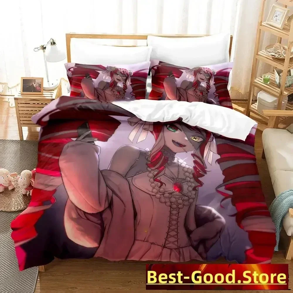 

Fashion 3d Anime Kureiji Ollie Bedding Set Printed Bed Set With Pillowcase Bed Duvet Cover Soft Queen King Size Bedclothes Home