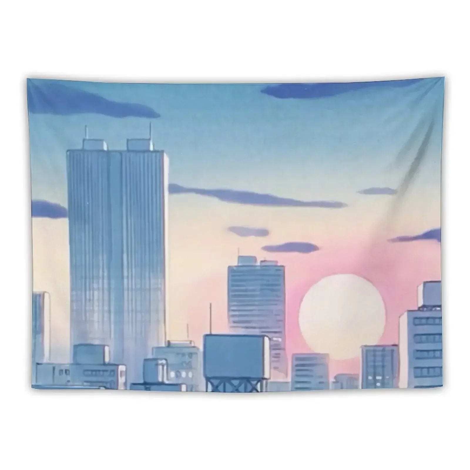 Anime Inspired City Scenery Tapestry Room Decorations Aesthetics Decoration For Home Decoration Room Wall Decorations Tapestry