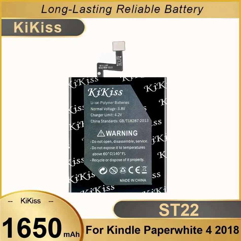 

High Compatibility ST22 1650Mah Long Lasting For Amazon Kindle Paperwhite 4 2018 Tablet Battery