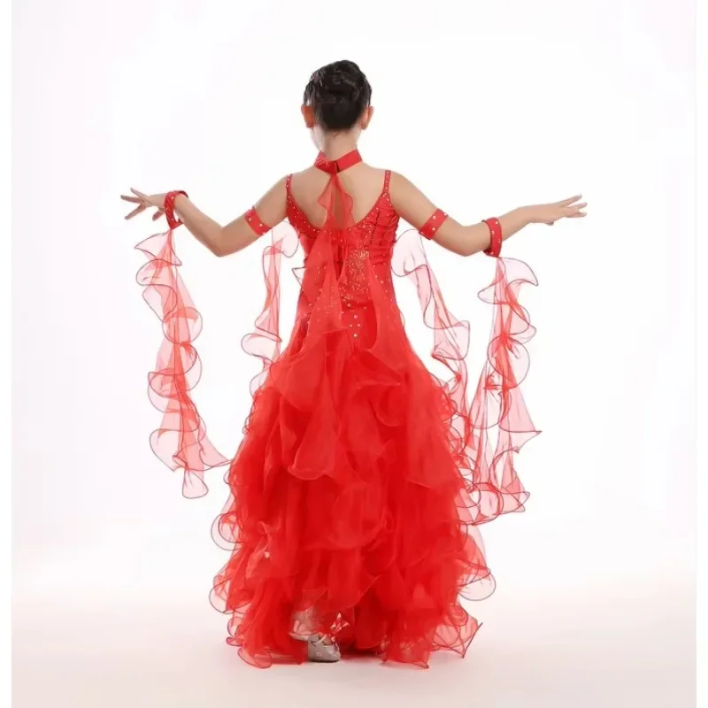 새로운 여자 볼룸 댄스 드레스 표준 볼룸 댄스 스커트 Ladin 드레스 Vestido De Formatura Waltz Dance Dress