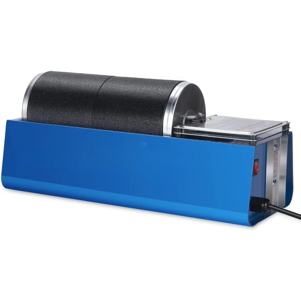 

Rock Tumbler Double Drum 6LB Capacity Rotary Rock Polisher for Stone Polishing