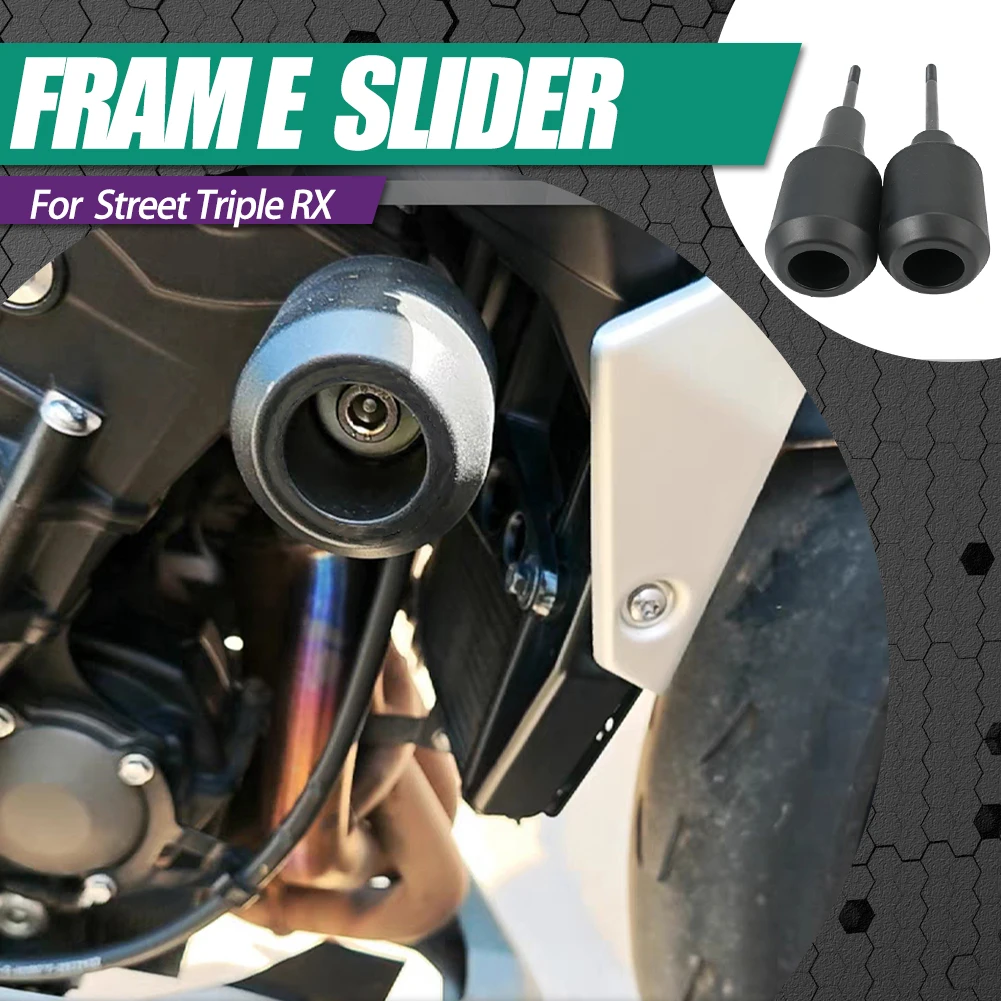 

For Triumph Street Triple RX R S RS 765R 765RS Motorcycle Accessories Frame Sliders Falling Protection Crash Protector Pad