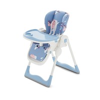Baby dining chair foldable portable infant eating dining table and chair multi-functional installation-free child growth chair