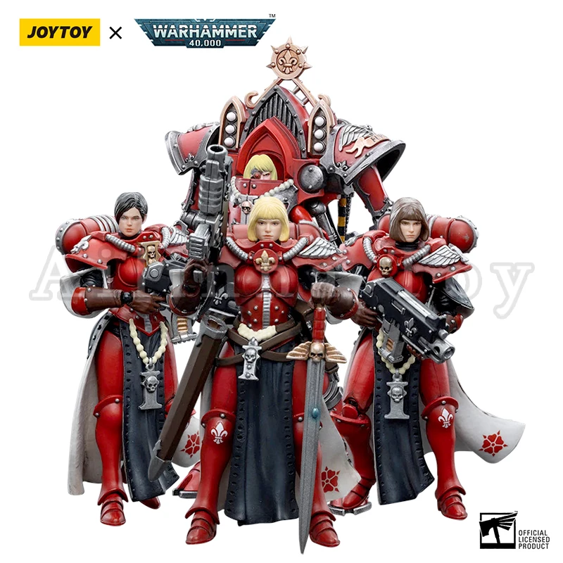 JOYTOY 1/18 Action Figure 40K Battle Sisters Order Of The Bloody Rose Anime Military Model Free Shipping