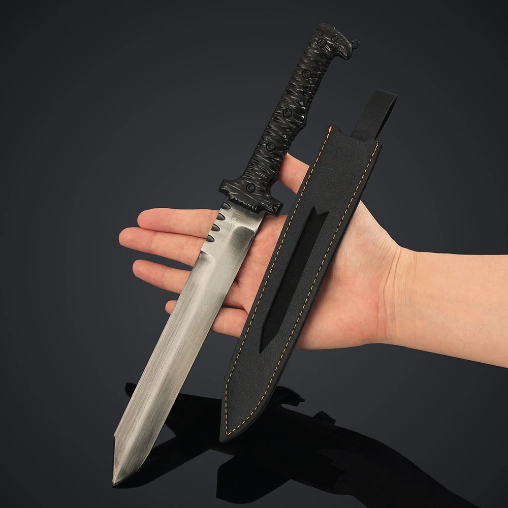 Escape From Tarkov 28cm UVSR TAIGA-1 periféricos de juego espada de supervivencia Material metálico modelo adornos colección juguete regalo de vacaciones