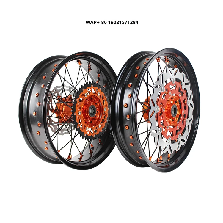 

Aluminum Alloy Motorcycle Super Motard Rims for SXF 250 450