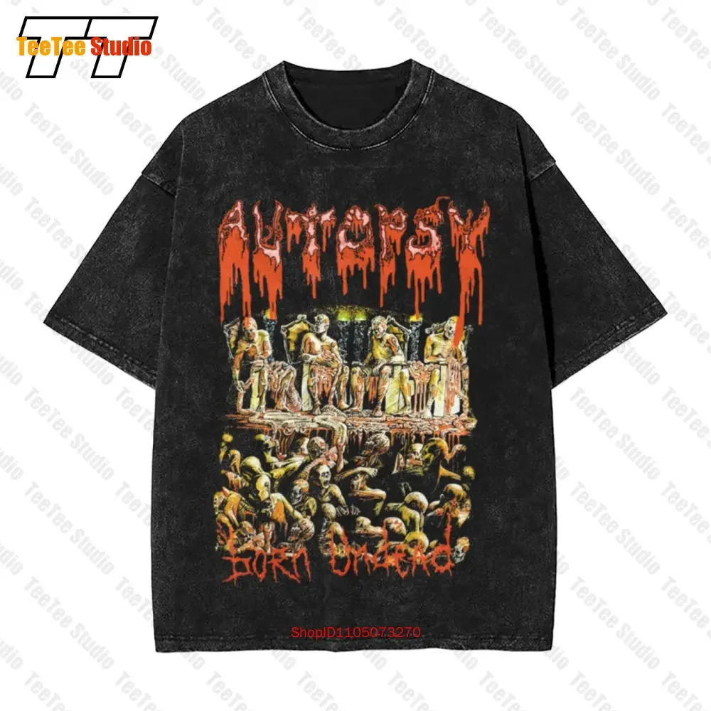 Autopsy Bolt Thrower Entombed Blood Incantation Dismember Own Design Cotton Oversized T-Shirt D5CM