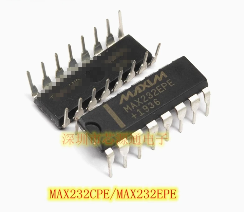 20PCS MAX232CPE/MAX232EPE DIP-16 100% New original Chipset IC Electronic Component SMD