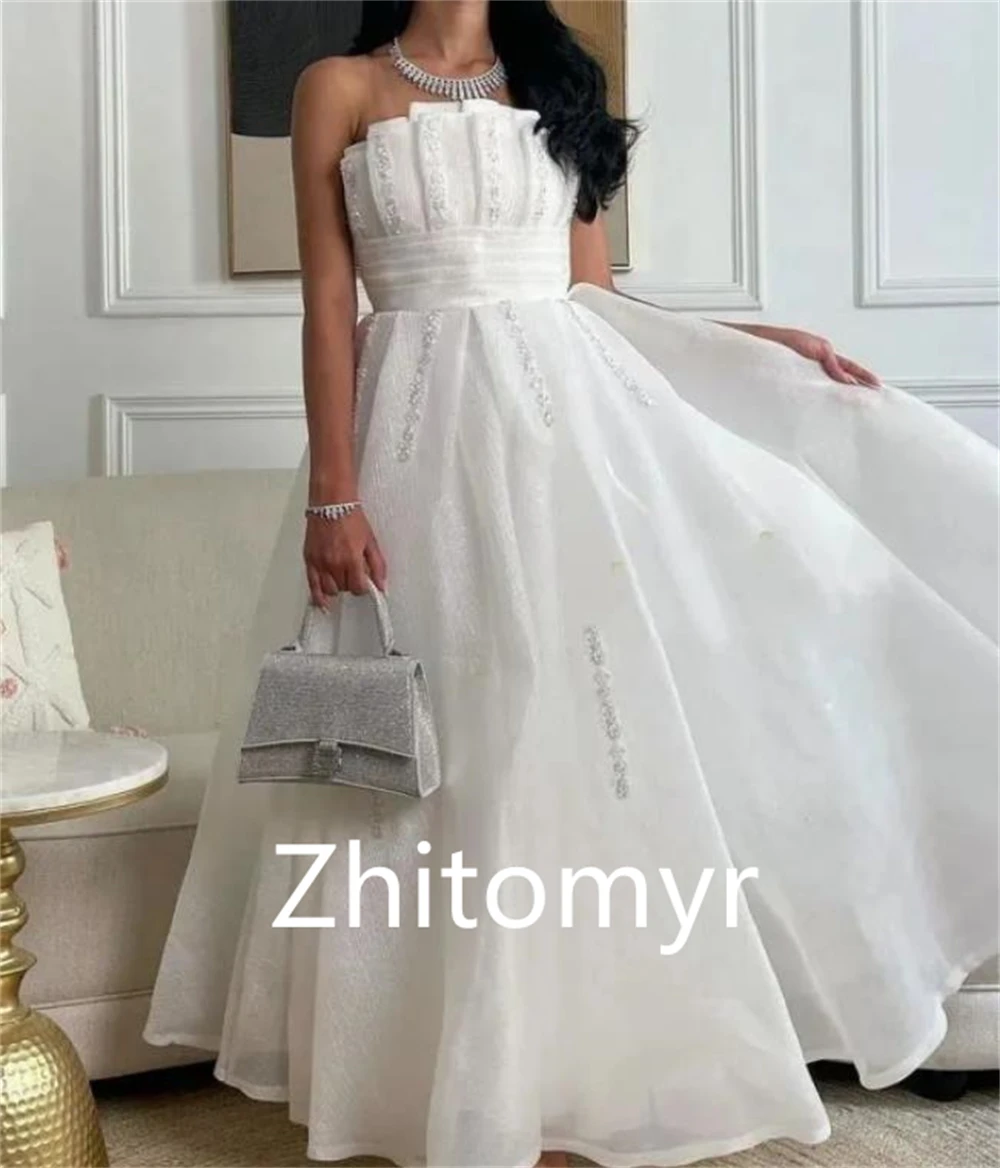 Customized  Elegant Sizes Available Strapless A-line Quinceanera Dresses Paillette / Sequins Draped Shirred Charmeuse Evening