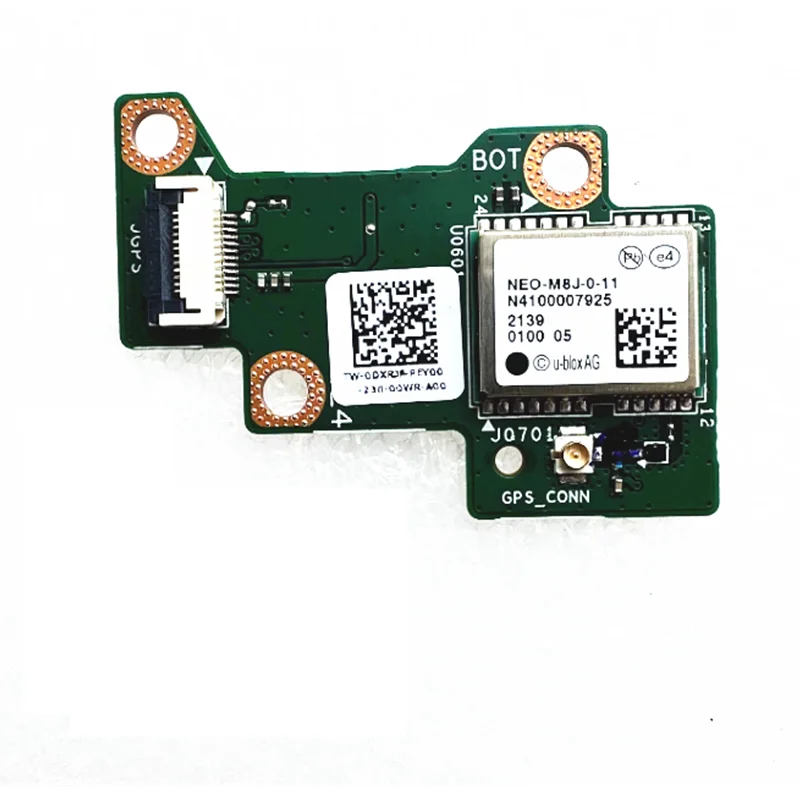 Original para Dell Latitude Rugged Extreme 7424 5424 placa GPS NEO-M8N-0-10 0DXRJF DXRJF funciona bien