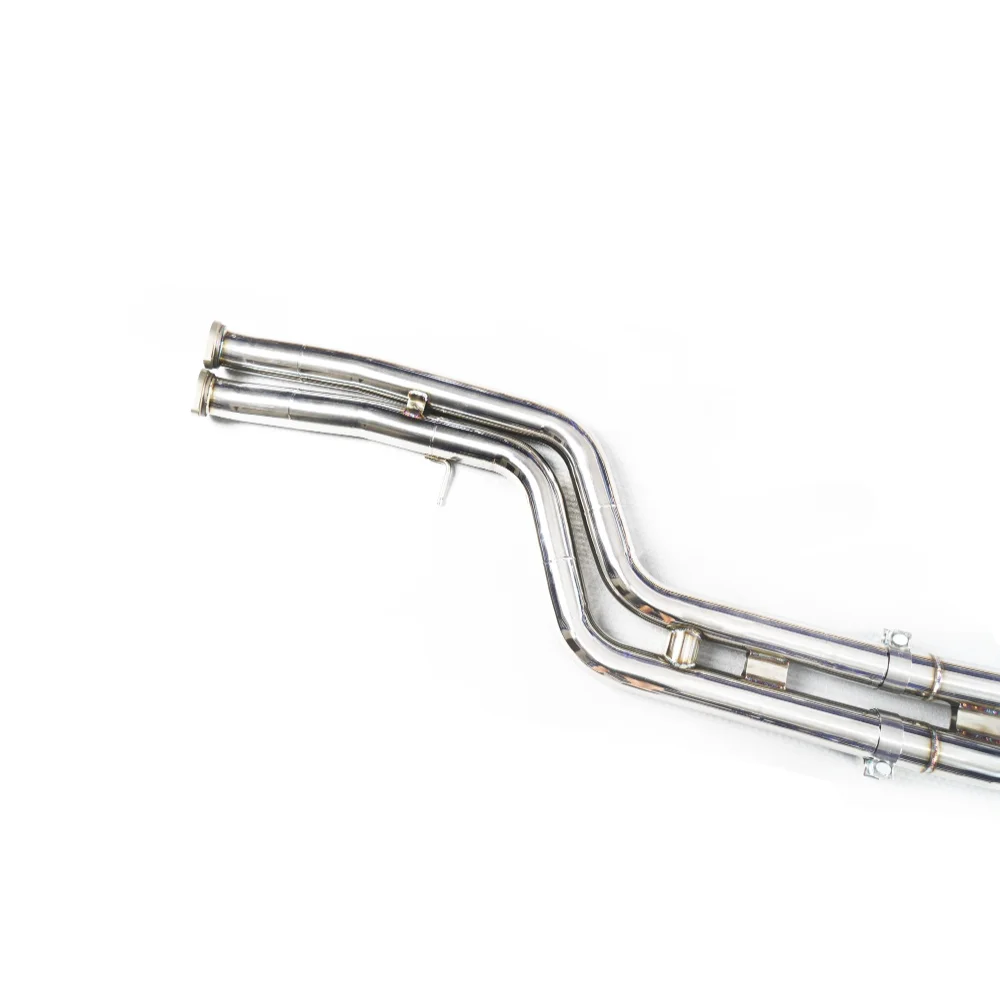 Exhaust Pipe  Exhaust System Equal Length Mid Pipe 304 Stainless Steel for  M3/M4 F80 F82 F83 S55 3.0T