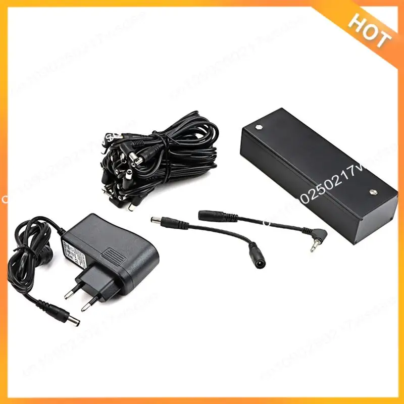 

X08A CP-05 Guitar Effect Pedals Power Supply With DC 9V/12V/18V Outputs (EU Plug)