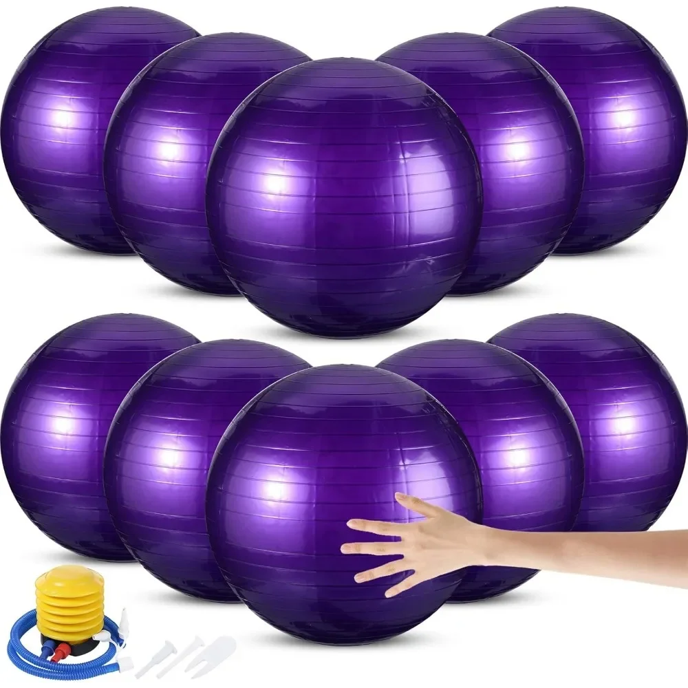 Pilate Balls Exercise Ball Bulk Yoga  for Fitness Pregnancy Birthing,Thickened explosion-proof yoga balls Massage balance ball