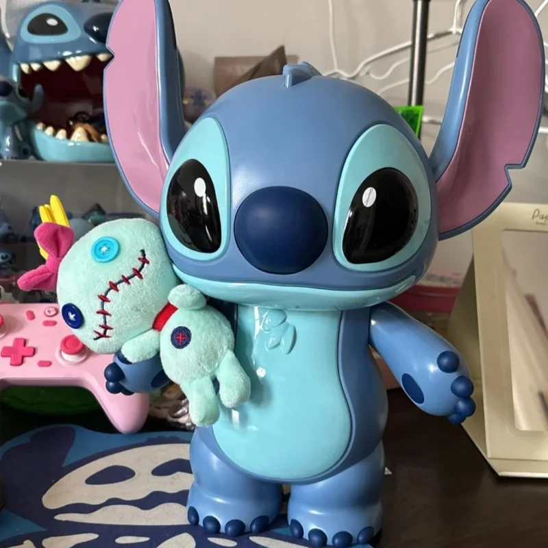 

Disney Stitch Piggy Bank Official Licensed Decorative Cartoon Figurine Collectible Cute Money Box Birthday Gift For Kids