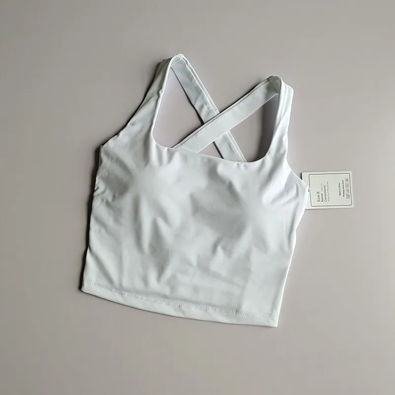 Damen Sport-BH Nahtlos High Impact Sport-BH Sexy Yoga Fitness Top Sportunterwäsche Push-Up BH Sportbekleidung Sporttop Damen – Detail 14