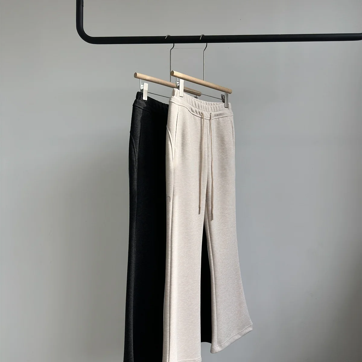 Women's Early Spring Wool-Blended Thickened Wide-Leg Pants