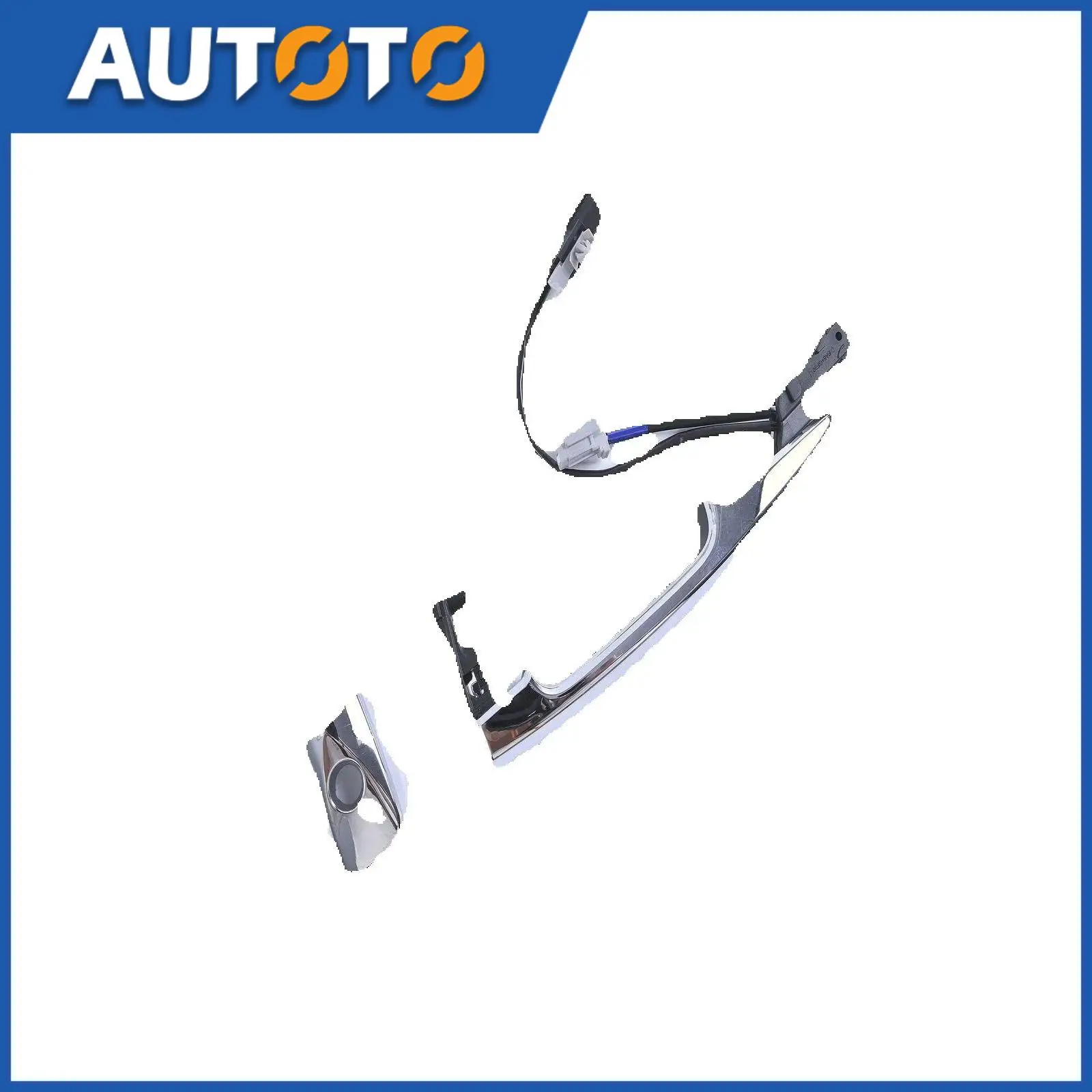 

1 шт. внешняя дверная ручка 806469N00A 806451AA0A передняя левая для Nissan Sentra Maxima Murano Leaf 11-18 хромированное покрытие