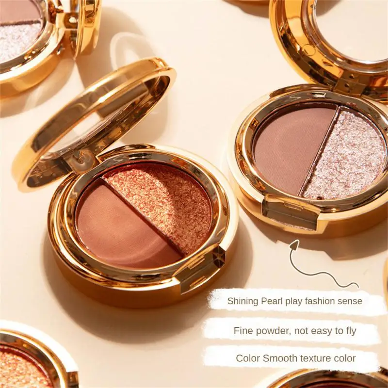 

Not Easy To Remove Makeup Cosmetics Makeup Eye Shadow Plate Color Palette Shiny Eye Makeup Long-lasting Makeup Effect Highlight