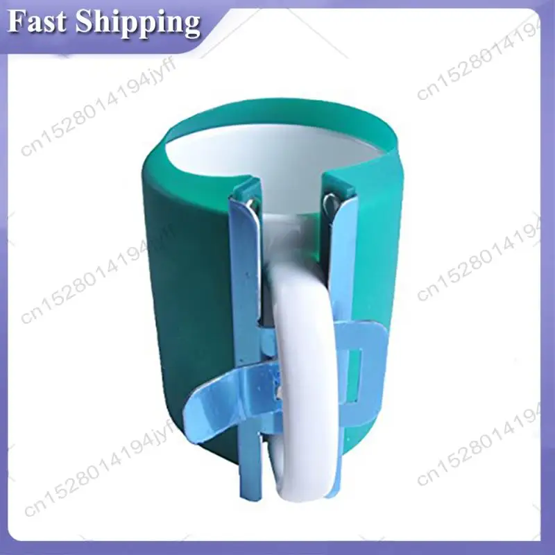 

-ABDH 5X 3D Mug Transfer Sublimation Silicone Mug Wrap Mug Mold 11OZ Cup Clamp Fixture For Printing Mugs
