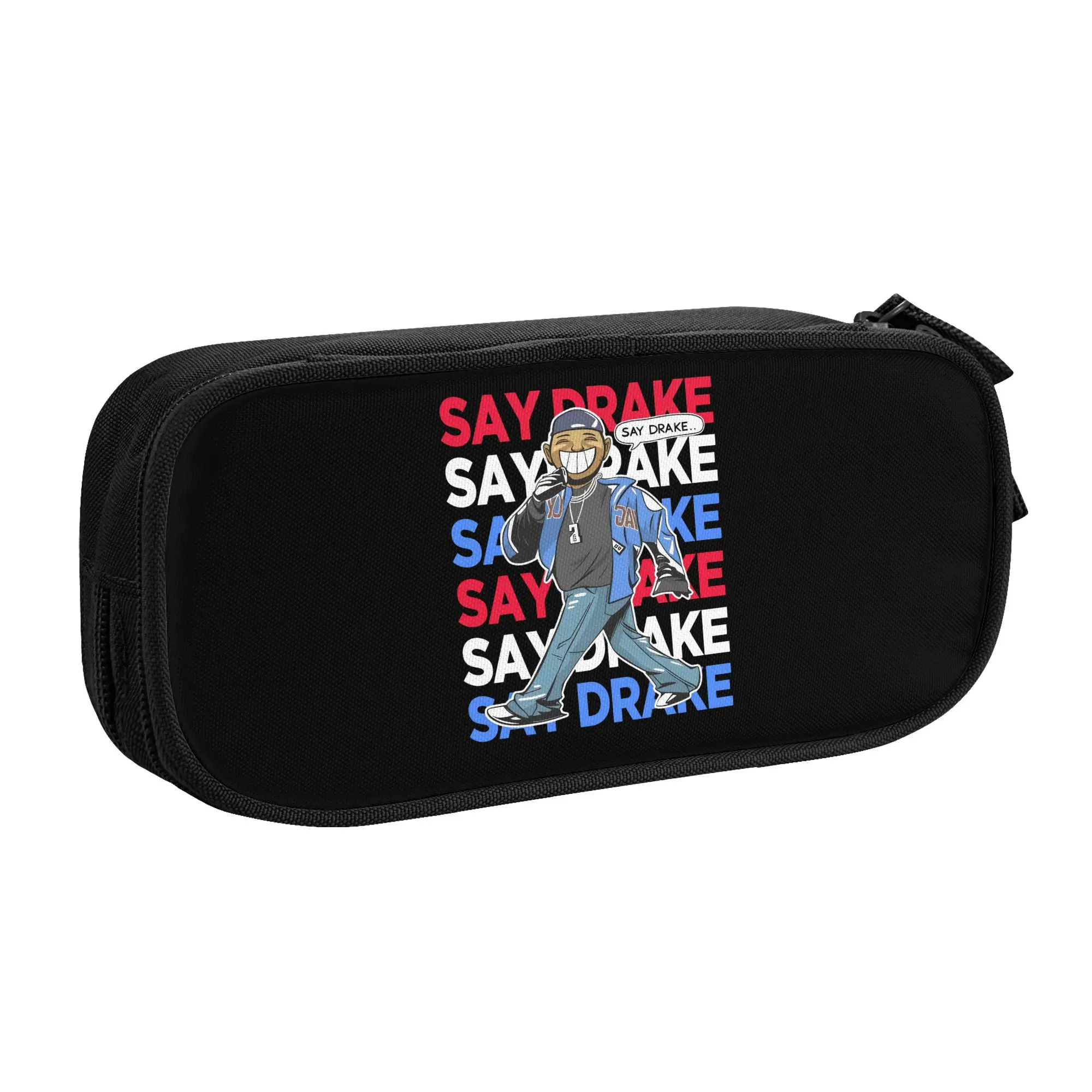 Drake  Kawaii Pencil Cases Boy Girl Large Capacity Rapper Singe  Pencil Bag School Supplies