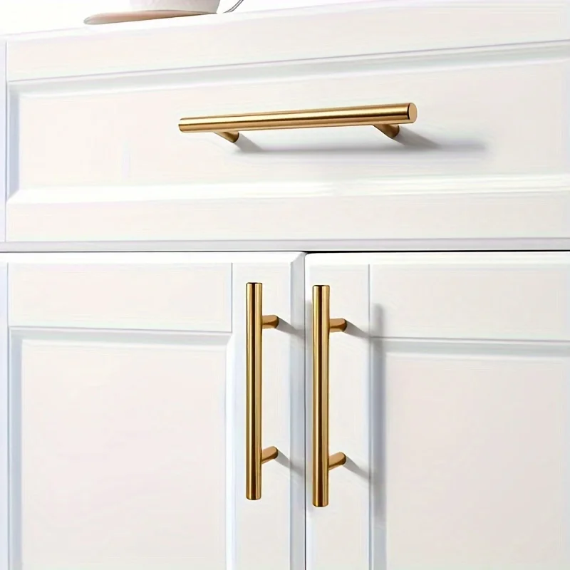 6Pcs Gold Resin Tray Handles with Screws for Epoxy Resin Casting, Fit Imitation Agate Tray, Cabinet, Drawer & Door - view 4