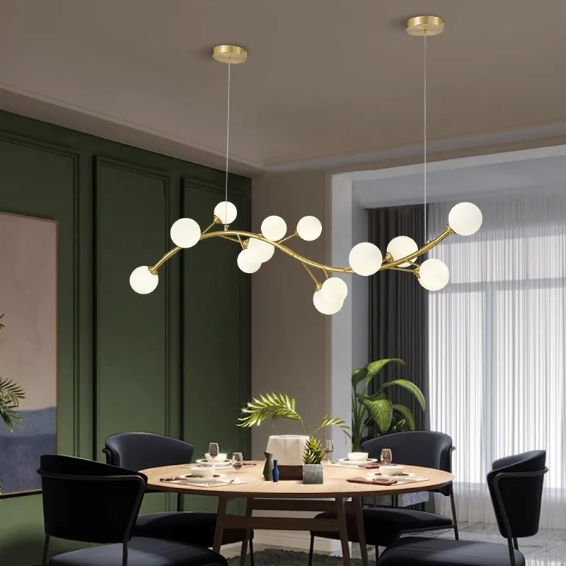 Nordic home decor dining room Pendant lamp lights indoor lighting Ceiling lamp hanging light chandelier lamps for living room